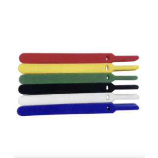Органайзер кабелю Beus Pro стяжка липучка хомут для проводів 50 штук багаторазові Різнокольоровий - Інтернет-магазин спільних покупок ToGether