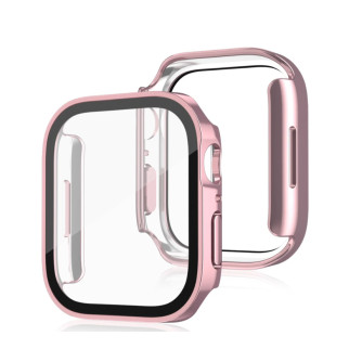 Захисний чохол зі склом Choice 2 для Apple Watch 44 мм Рожевий - Інтернет-магазин спільних покупок ToGether