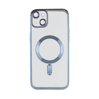 Чохол-накладка TPU для Apple iPhone 15 Plus з MagSafe та захистом камери Blue - Інтернет-магазин спільних покупок ToGether