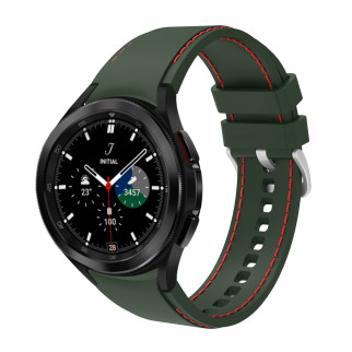 Ремінець силіконовий BeWatch для Samsung Galaxy Watch 4/5/6 Хакі (1gw0204) - Інтернет-магазин спільних покупок ToGether