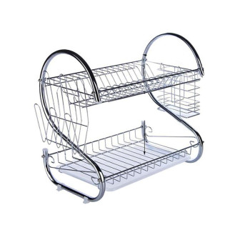 Стійка для сушіння посуду Kitchen Storage rack нержавіюча сталь (1756374704) - Інтернет-магазин спільних покупок ToGether