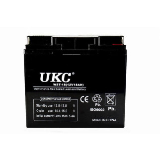 Батарея акумуляторна свинцево-кислотна 12V/18A UKC (1780810301) - Інтернет-магазин спільних покупок ToGether