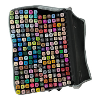 Набор маркеров 204 цвета OPT-TOP для рисования скетчинга (1925399050) - Інтернет-магазин спільних покупок ToGether
