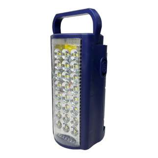 Ручний світильник кемпінговий акумуляторний Almana KP-6324 24 LED з павербанком синій (1936348254) - Інтернет-магазин спільних покупок ToGether