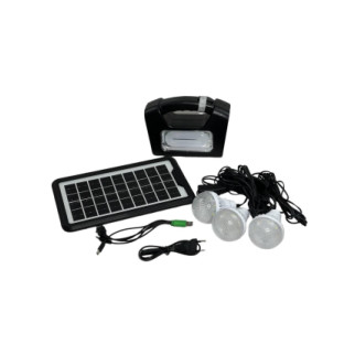 Комплект автономного освітлення GDPlus GD-9 4500 мА/год із сонячною панеллю/ліхтарем/лампою (1988454585) - Інтернет-магазин спільних покупок ToGether