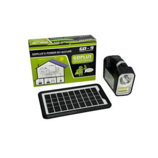 Аварійне освітлення на сонячній батареї GDPlus GD-9 4500 мА/год із панеллю/ліхтарем/лампою (1988503135) - Інтернет-магазин спільних покупок ToGether