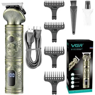 Машинка для стрижки волосся з регулюванням висоти VGR V-697 Professional 8 насадок (2097774694) - Інтернет-магазин спільних покупок ToGether