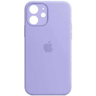Чохол Silicone Case Full Camera Protective (AA) для Apple iPhone 12 (6.1") Бузковий / Lilac / PVH - Інтернет-магазин спільних покупок ToGether