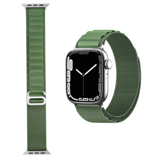 Ремінець нейлоновий до годинника SmartX Ultra / Apple Watch кріплення на 42/44/45/49 мм зелений (UR160GR) - Інтернет-магазин спільних покупок ToGether