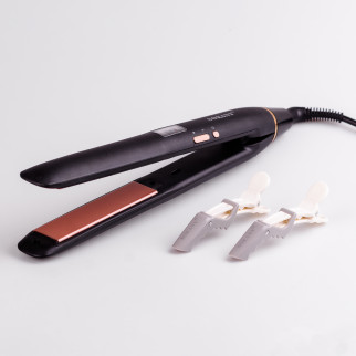 Випрямляч для волосся керамічний до 230 градусів стайлер для вирівнювання волосся з дисплеєм Sokany CL-8288 (CL8288B) - Інтернет-магазин спільних покупок ToGether