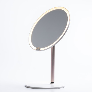 Дзеркало настільне Lugi кругле з led підсвіткою для макіяжу (HP072815) - Інтернет-магазин спільних покупок ToGether
