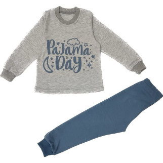 Піжама "Life pajamas" інтерлок сіро-синя Ліо 104 (4841398) - Інтернет-магазин спільних покупок ToGether