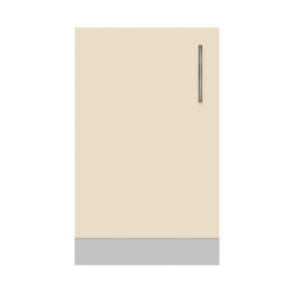 Тумба однодверна без ящиків (без стільниці) ширина 300 МАКСІ МЕБЛІ Сірий/Ваніль (80082) - Інтернет-магазин спільних покупок ToGether