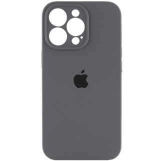 Чохол Silicone Case Full Camera Protective (AA) для Apple iPhone 13 Pro Max (6.7") Сірий / Dark Gray / PVH - Інтернет-магазин спільних покупок ToGether