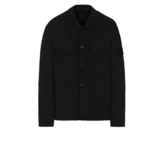 Сорочка Stone Island 123F2 Ghost Piece Over Shirt Black XL - Інтернет-магазин спільних покупок ToGether