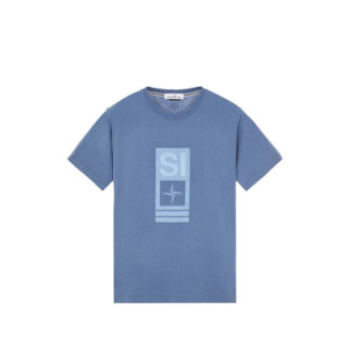 Футболка Stone Island 2NS92 Abbreviation One Print T-Shirt Avio Blue XL - Інтернет-магазин спільних покупок ToGether