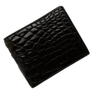 Гаманець зі шкіри крокодила Ekzotic Leather Чорний (cw34_3) - Інтернет-магазин спільних покупок ToGether