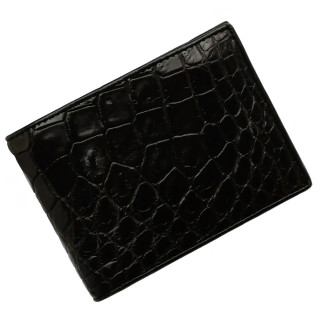 Гаманець зі шкіри крокодила Ekzotic Leather Чорний (cw 35_3) - Інтернет-магазин спільних покупок ToGether