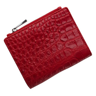 Гаманець зі шкіри крокодила Ekzotic Leather Червоний (cw 96) - Інтернет-магазин спільних покупок ToGether
