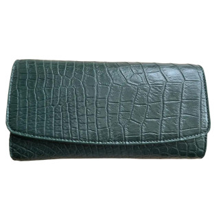 Гаманець жіночий портмоне зі шкіри крокодила Ekzotic Leather темно-зелений (cw 95_3) - Інтернет-магазин спільних покупок ToGether