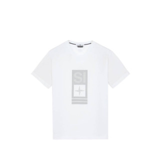 Футболка Stone Island 2NS92 Abbreviation One Print T-Shirt White XL - Інтернет-магазин спільних покупок ToGether