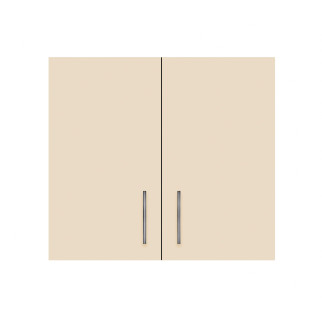 Навісна шафа-сушка (дводверна) ширина 500 МАКСІ МЕБЛІ Сірий/Ваніль (80001) - Інтернет-магазин спільних покупок ToGether