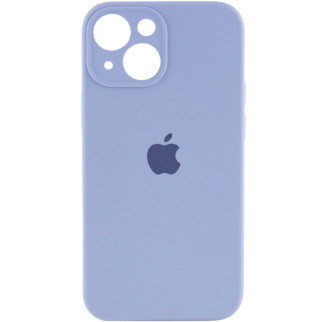 Чохол Silicone Case Full Camera Protective (AA) для Apple iPhone 14 (6.1") Блакитний / Lilac Blue / PVH - Інтернет-магазин спільних покупок ToGether