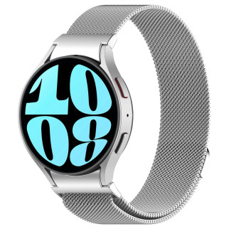 Ремінець сталевий міланська петля BeWatch Samsung Galaxy Watch 4/5/6 Срібний (101GW042) - Інтернет-магазин спільних покупок ToGether
