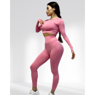 Костюм для фітнесу жіночий LILAFIT Рожевий S (LFS000069) - Інтернет-магазин спільних покупок ToGether
