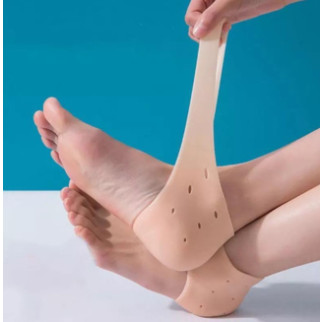 Силіконові шкарпетки для п'яток від натирання HM Cast Heels тілесні - Інтернет-магазин спільних покупок ToGether