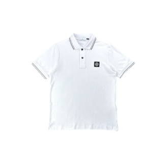 Поло Stone Island 22S18 White XL - Інтернет-магазин спільних покупок ToGether