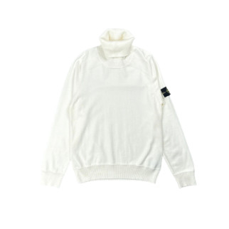 Светр Stone Island Stone Island Winter Cotton Roll Neck Knit Sweater White M - Інтернет-магазин спільних покупок ToGether