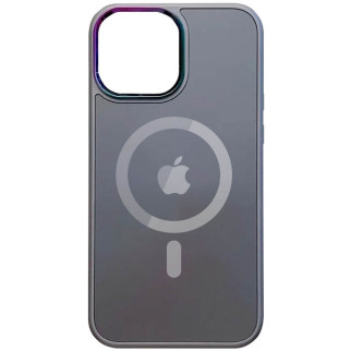 Чохол TPU+Glass Sapphire Mag Evo case для Apple iPhone 14 Pro (6.1") Grey - Інтернет-магазин спільних покупок ToGether