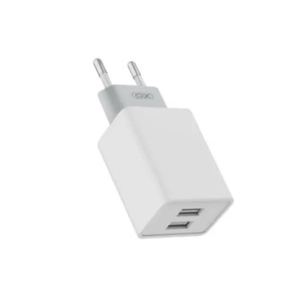 Зарядний мережевий пристрій XO L65 EU (2.4A) на 2 USB - Інтернет-магазин спільних покупок ToGether