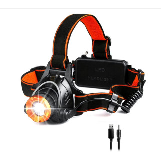 Налобний акумуляторний ліхтар X-BALOG OMERIL LD070 T6 Zoom - Інтернет-магазин спільних покупок ToGether