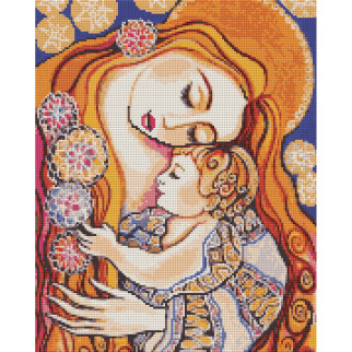 Алмазна мозаїка Santi Материнська любов 40*50см на підрамнику (954708) - Інтернет-магазин спільних покупок ToGether