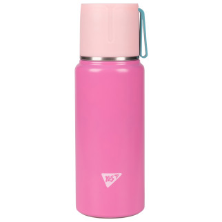 Термос YES Fusion з чашкою 420 мл рожевий (708208) - Інтернет-магазин спільних покупок ToGether