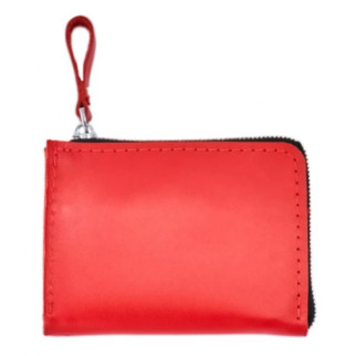 Шкіряний гаманець Skin and Skin Zipper S 13х10 см Червоний (SW05R) - Інтернет-магазин спільних покупок ToGether