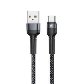 Кабель USB 2.0 to Type-C 2.4A Remax Jany RC-124a Black 1 м - Інтернет-магазин спільних покупок ToGether