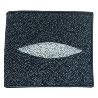 Гаманець портмоне зі шкіри ската чоловічий сірий Ekzotic leather (stw121_4) - Інтернет-магазин спільних покупок ToGether