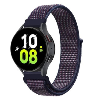 Ремінець нейлоновий на липучці BeWatch для Samsung Galaxy Watch 4/5/6 Фіолетовий (1011389.2UW) - Інтернет-магазин спільних покупок ToGether