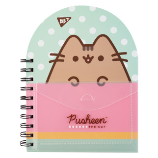 Блокнот YES В6+/100 Pusheen крапка (151849) - Інтернет-магазин спільних покупок ToGether