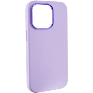 Чохол Silicone Case Metal Buttons (AA) для Apple iPhone 13 Pro Max (6.7") Бузковий / Lilac - Інтернет-магазин спільних покупок ToGether