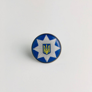 Значок Dobroznak національної поліції України 25х25 мм (6409) - Інтернет-магазин спільних покупок ToGether