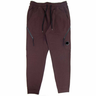 Штани C.P. Company Diagonal Raised Fleece Double Zip Lens Sweatpants Red M - Інтернет-магазин спільних покупок ToGether