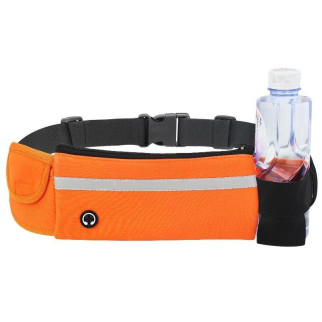 Сумка для бігу на пояс RunningBag з кишенею на пляшку Orange (HbP0506203) - Інтернет-магазин спільних покупок ToGether