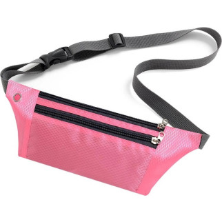 Спортивна поясна сумка Xiamen з 3 кишенями 31х11 см Pink (77250653) - Інтернет-магазин спільних покупок ToGether