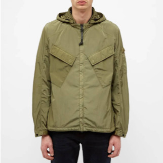 Куртка C.P. Company Hooded Google Zip Overshirt Burnt Olive XXL - Інтернет-магазин спільних покупок ToGether