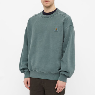 Світшот Carhartt WIP Sweat Vista Washed Green L - Інтернет-магазин спільних покупок ToGether