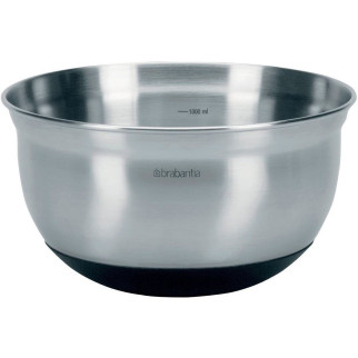 Миска Brabantia Mixing Bowls 1 л Сталевий (363825) - Інтернет-магазин спільних покупок ToGether